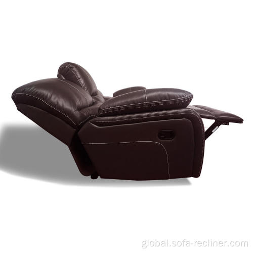 3+2+1 Manual Recliner Sofa Living Room Leather Recliner Comfortable Seat Bag Sofa Manufactory